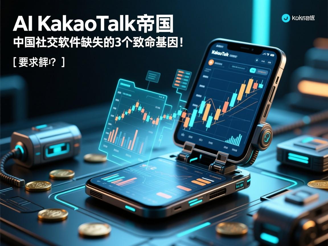 AI拆解KakaoTalk帝国,中国社交软件缺失的3个致命基因!