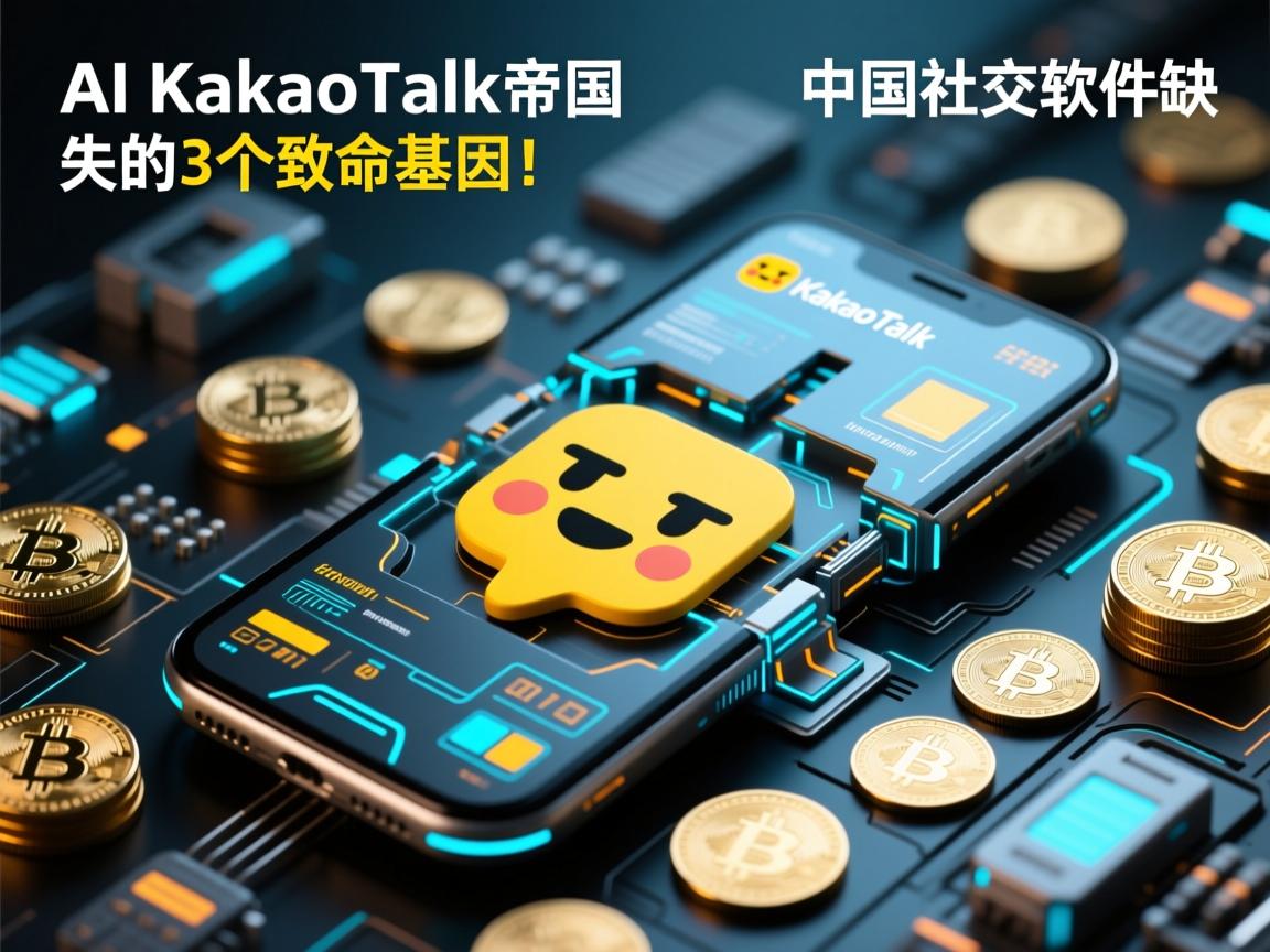 AI拆解KakaoTalk帝国,中国社交软件缺失的3个致命基因!