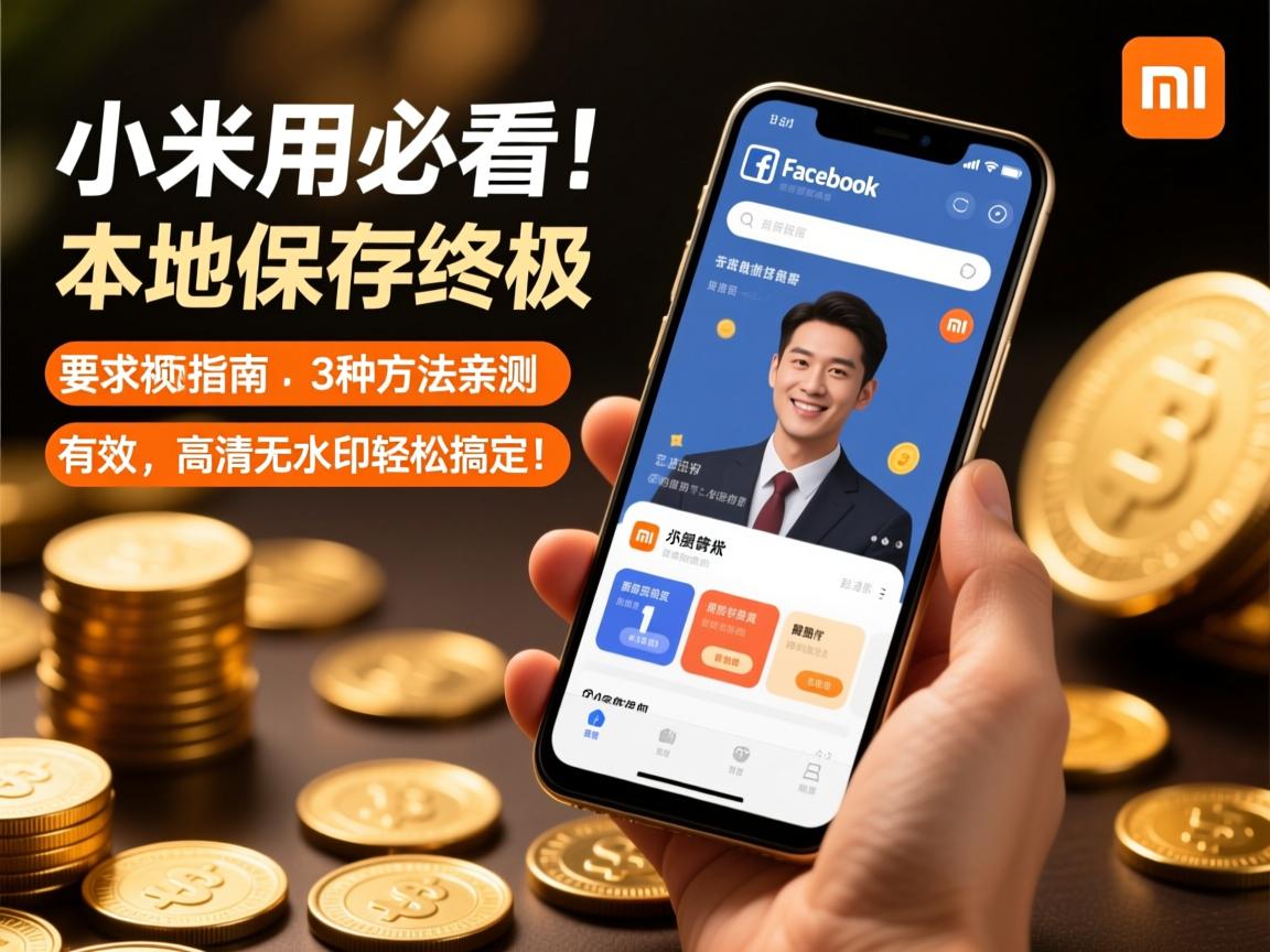 小米手机用户必看!Facebook视频本地保存终极指南,3种方法亲测有效,高清无水印轻松搞定!