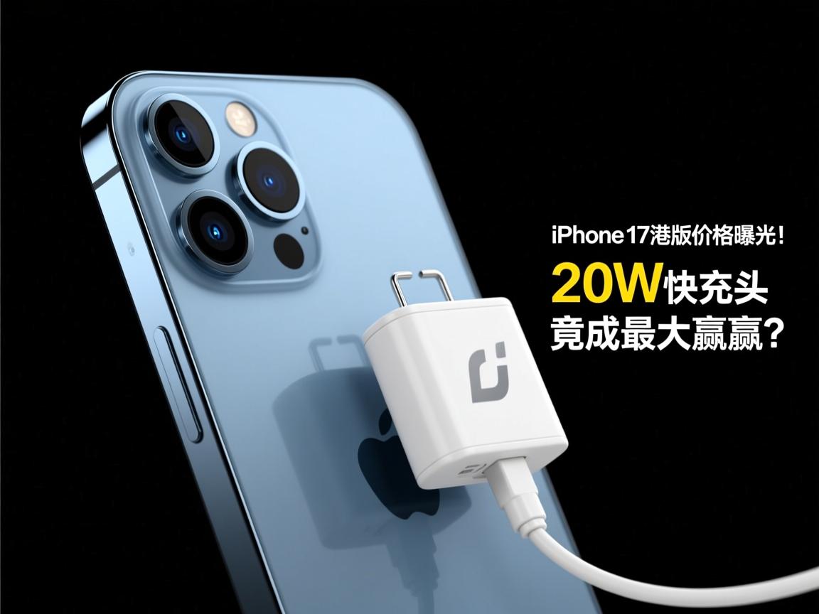 iPhone 17港版价格曝光!20W快充头竟成最大赢家?