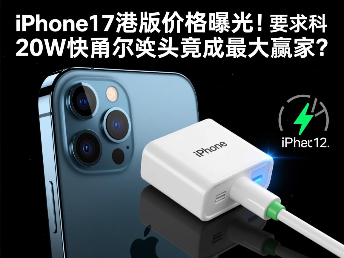 iPhone 17港版价格曝光!20W快充头竟成最大赢家?