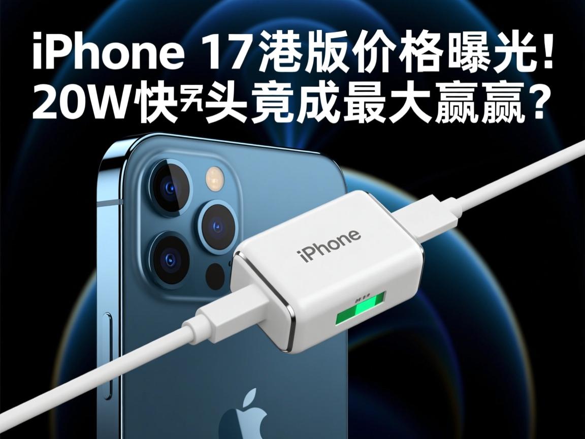 iPhone 17港版价格曝光!20W快充头竟成最大赢家?