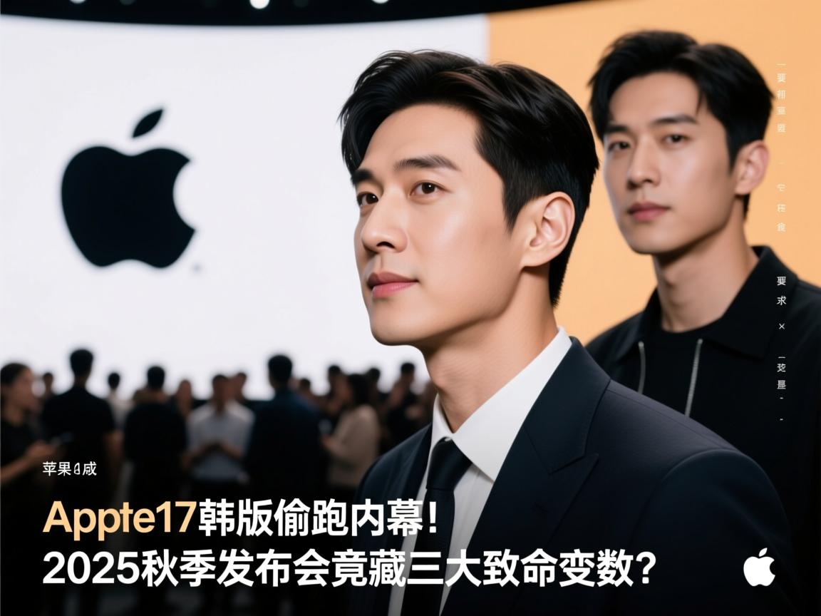苹果17韩版偷跑内幕!2025秋季发布会竟藏三大致命变数?