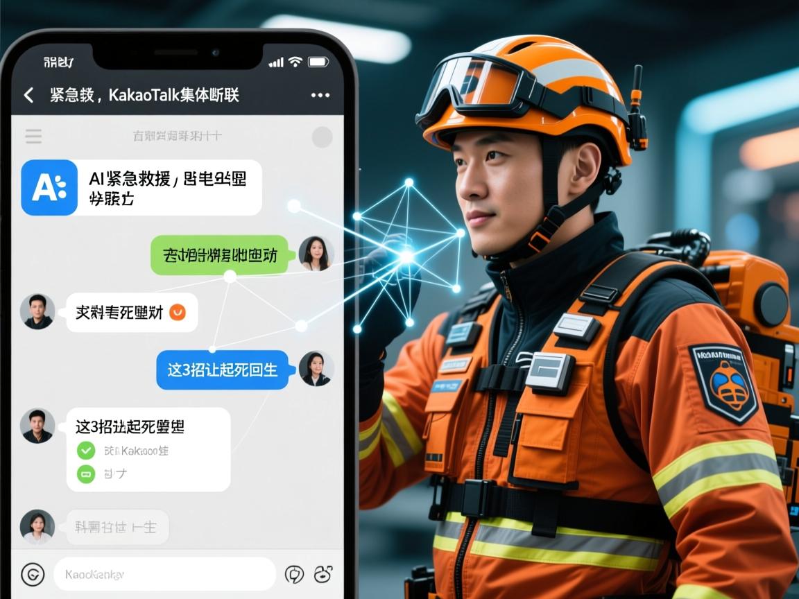 AI紧急救援！韩国KakaoTalk集体断联，这3招让聊天起死回生