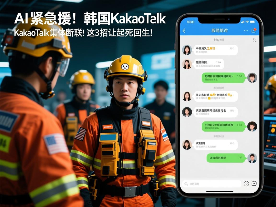 AI紧急救援!韩国KakaoTalk集体断联,这3招让聊天起死回生
