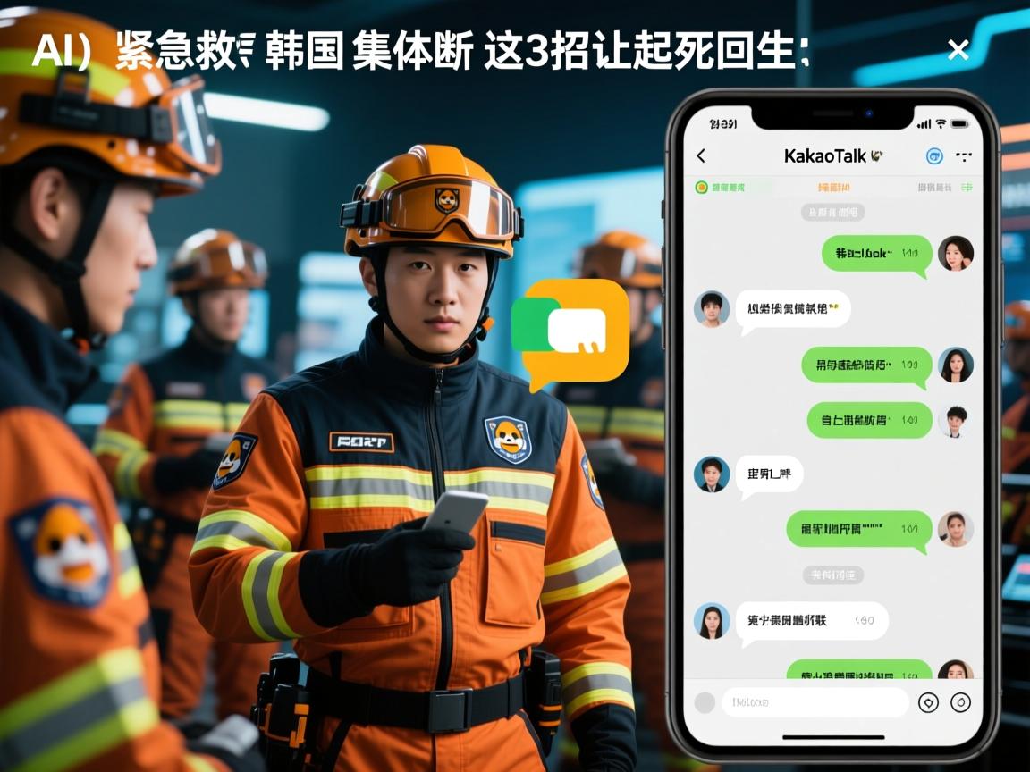 AI紧急救援!韩国KakaoTalk集体断联,这3招让聊天起死回生