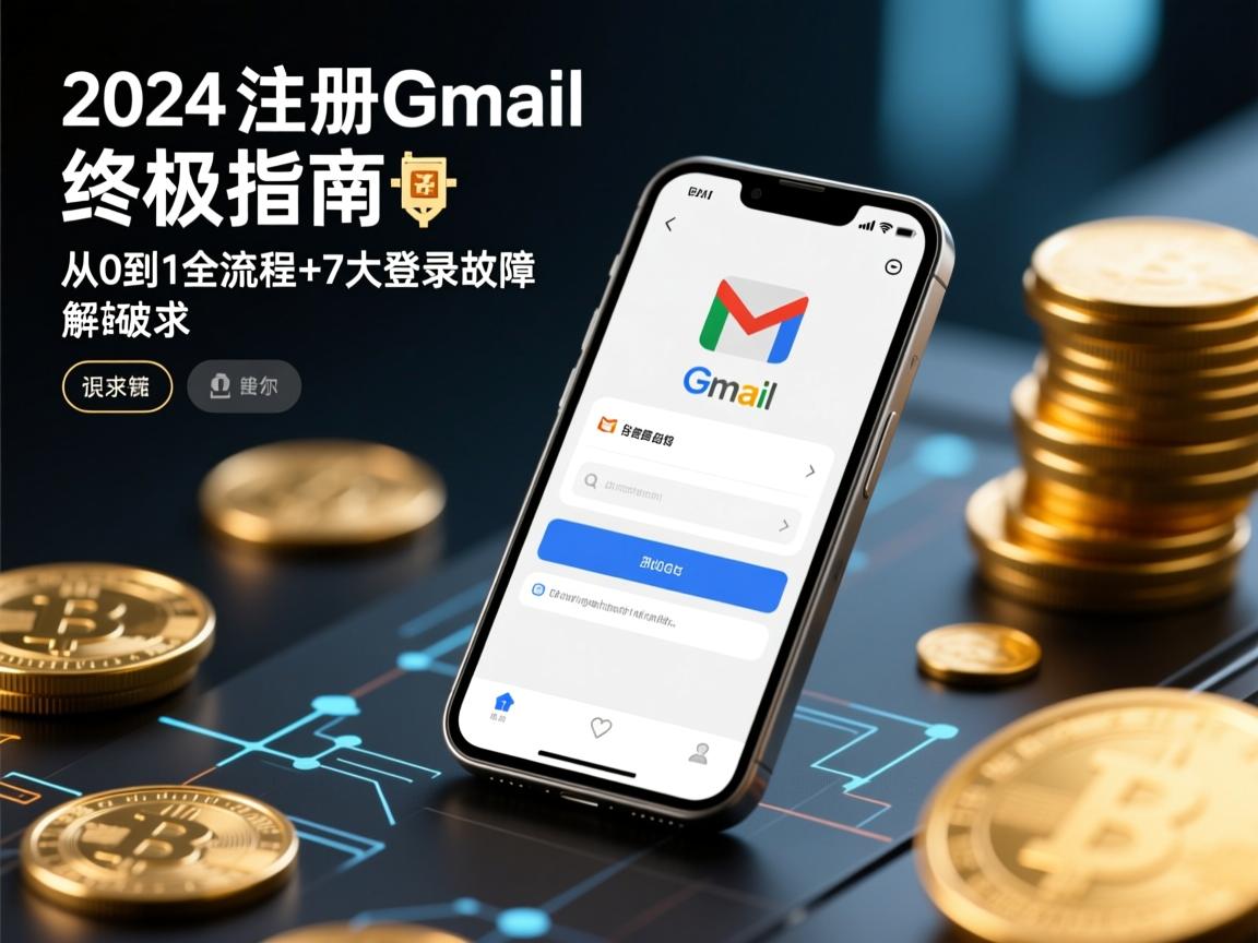 2024手机注册Gmail终极指南，从0到1全流程+7大登录故障破解