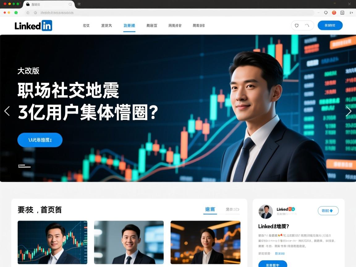 LinkedIn首页大改版!职场社交地震,3亿用户集体懵圈?