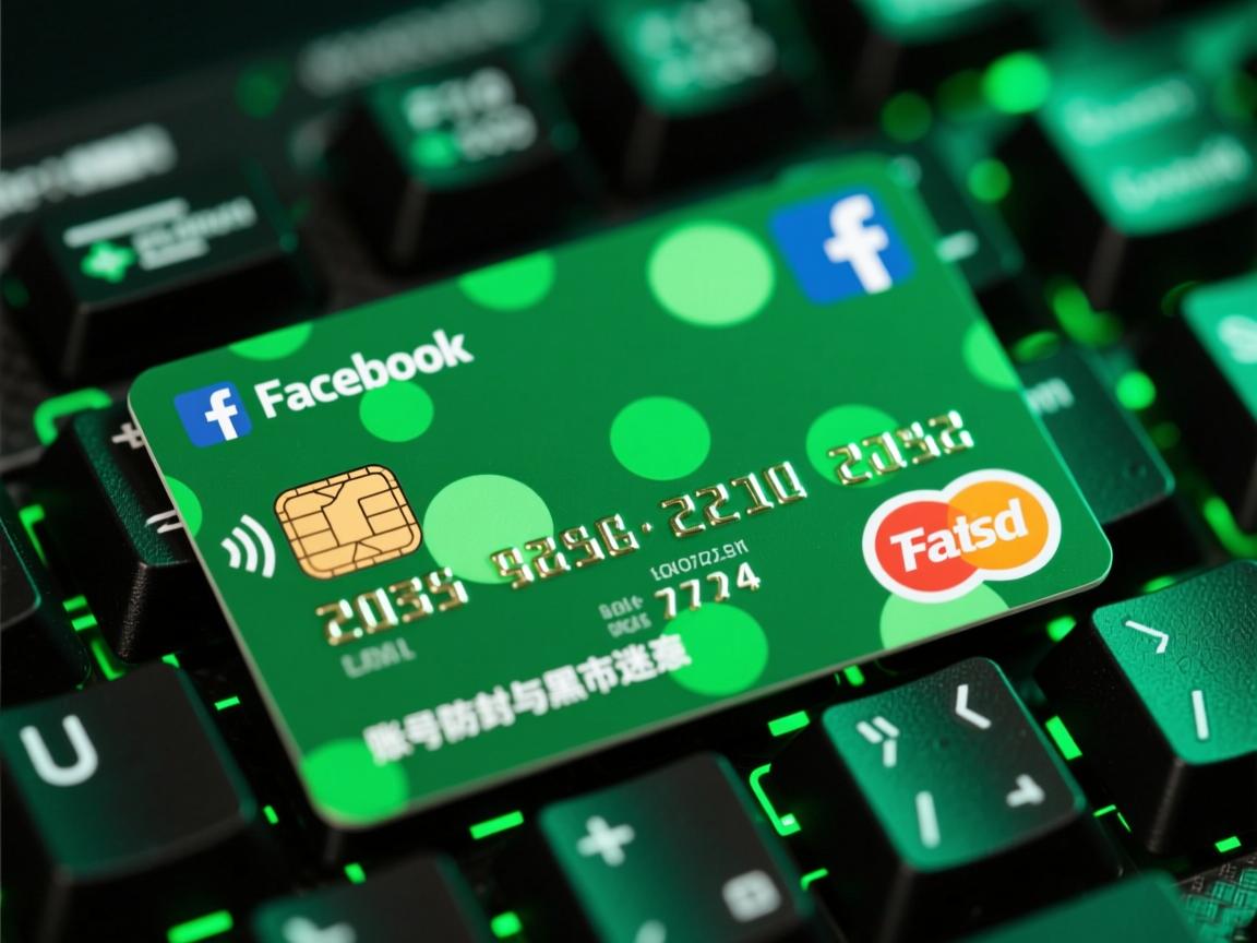 绿点卡在Facebook的终极生存指南,跨境支付、账号防封与黑市迷思