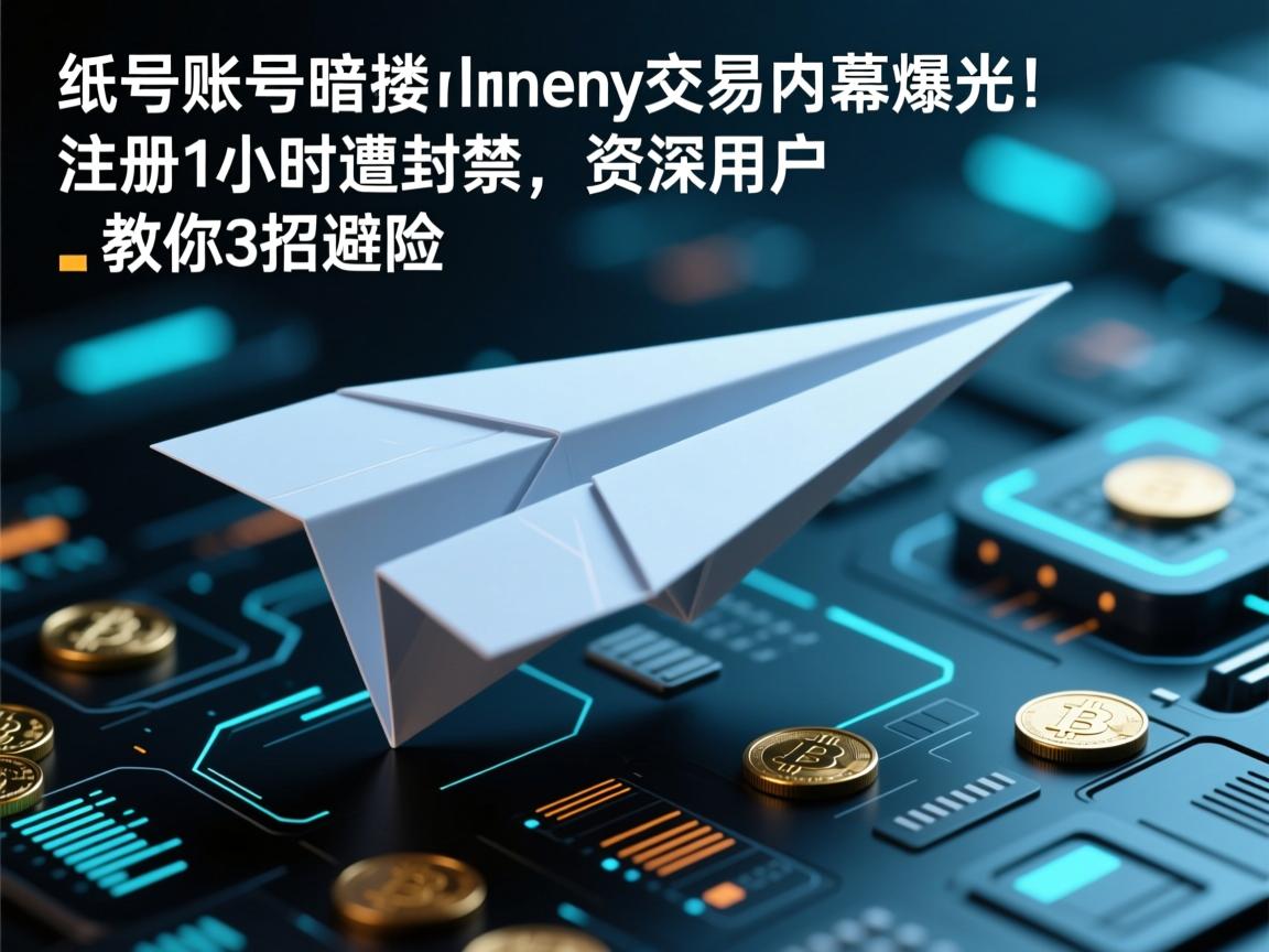 纸飞机账号暗网交易内幕曝光!注册1小时遭封禁,资深用户教你3招避险