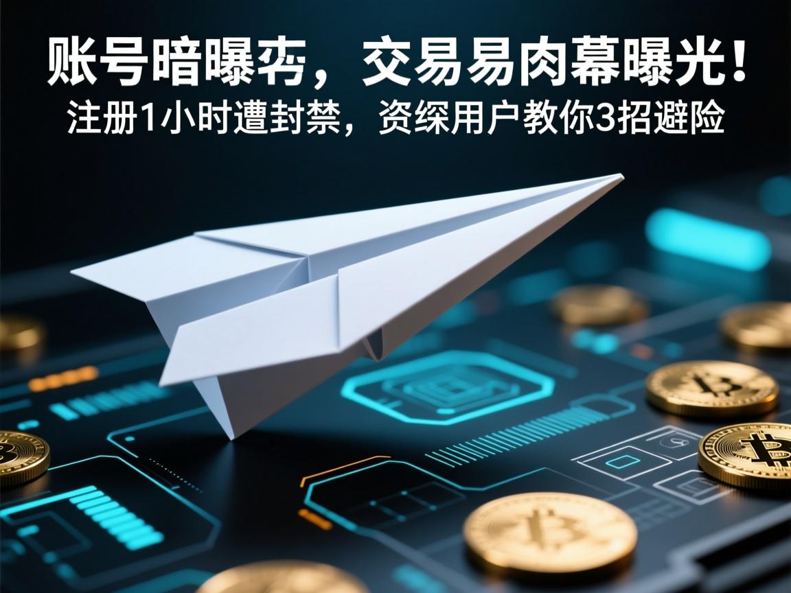 纸飞机账号暗网交易内幕曝光!注册1小时遭封禁,资深用户教你3招避险