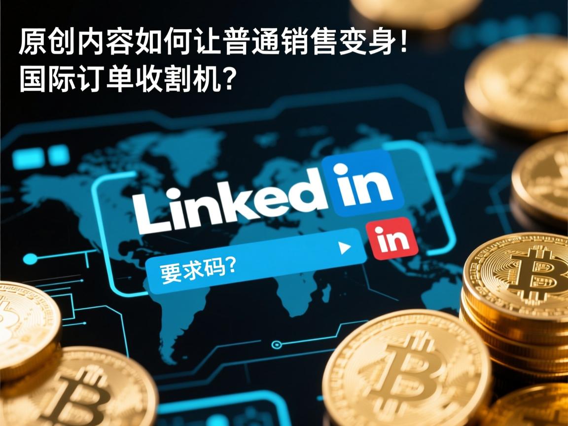 LinkedIn流量密码曝光!原创内容如何让普通销售变身国际订单收割机?