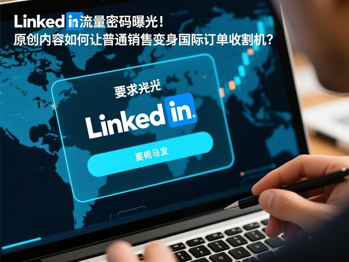 LinkedIn流量密码曝光!原创内容如何让普通销售变身国际订单收割机?