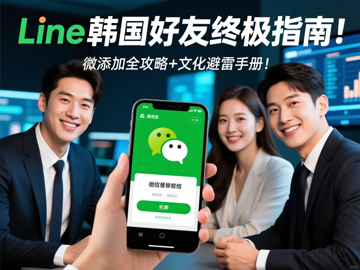 Line加韩国好友终极指南,微信添加全攻略+文化避雷手册!