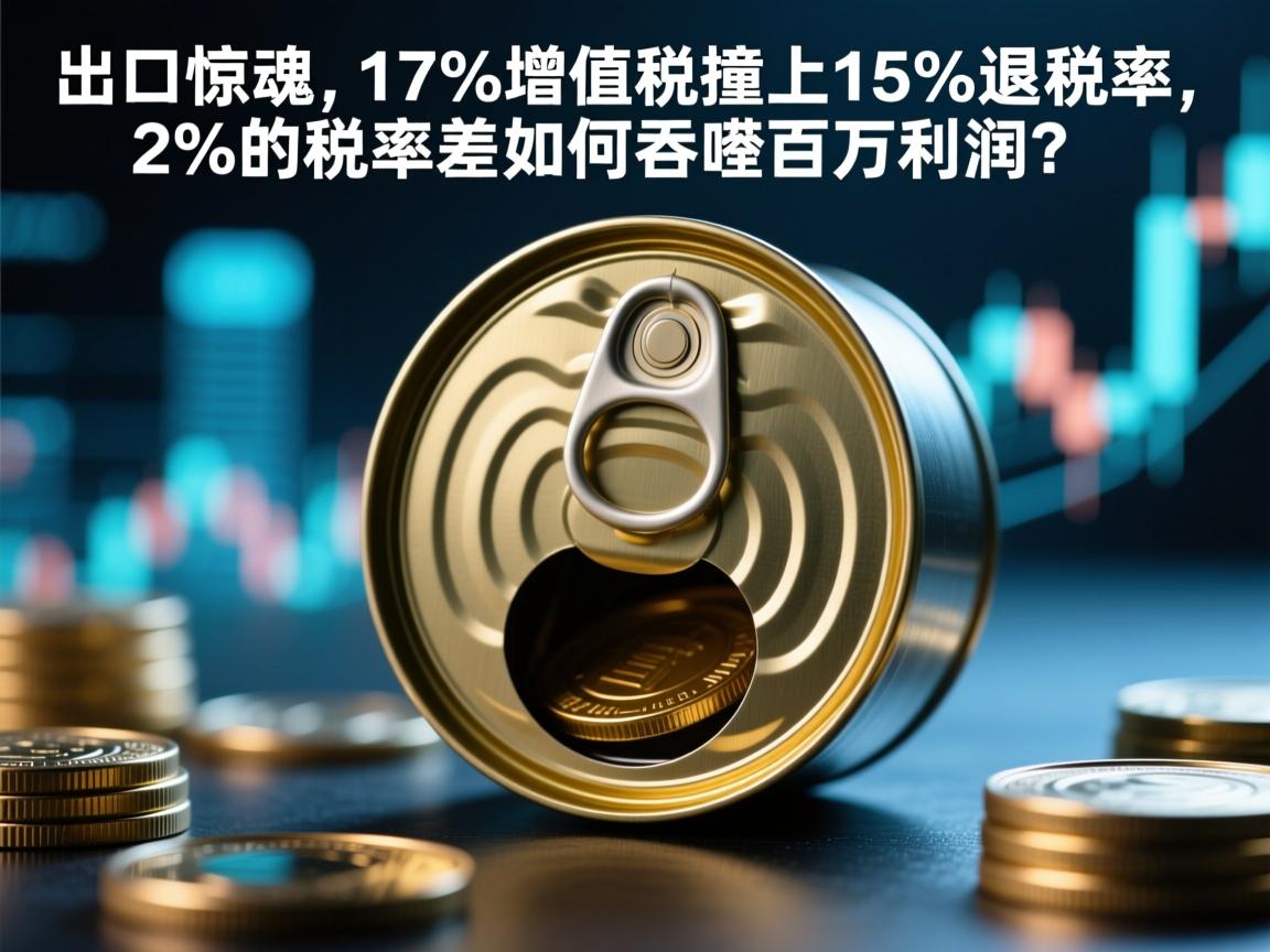 罐头出口惊魂,17%增值税撞上15%退税率,2%的税率差如何吞噬百万利润?