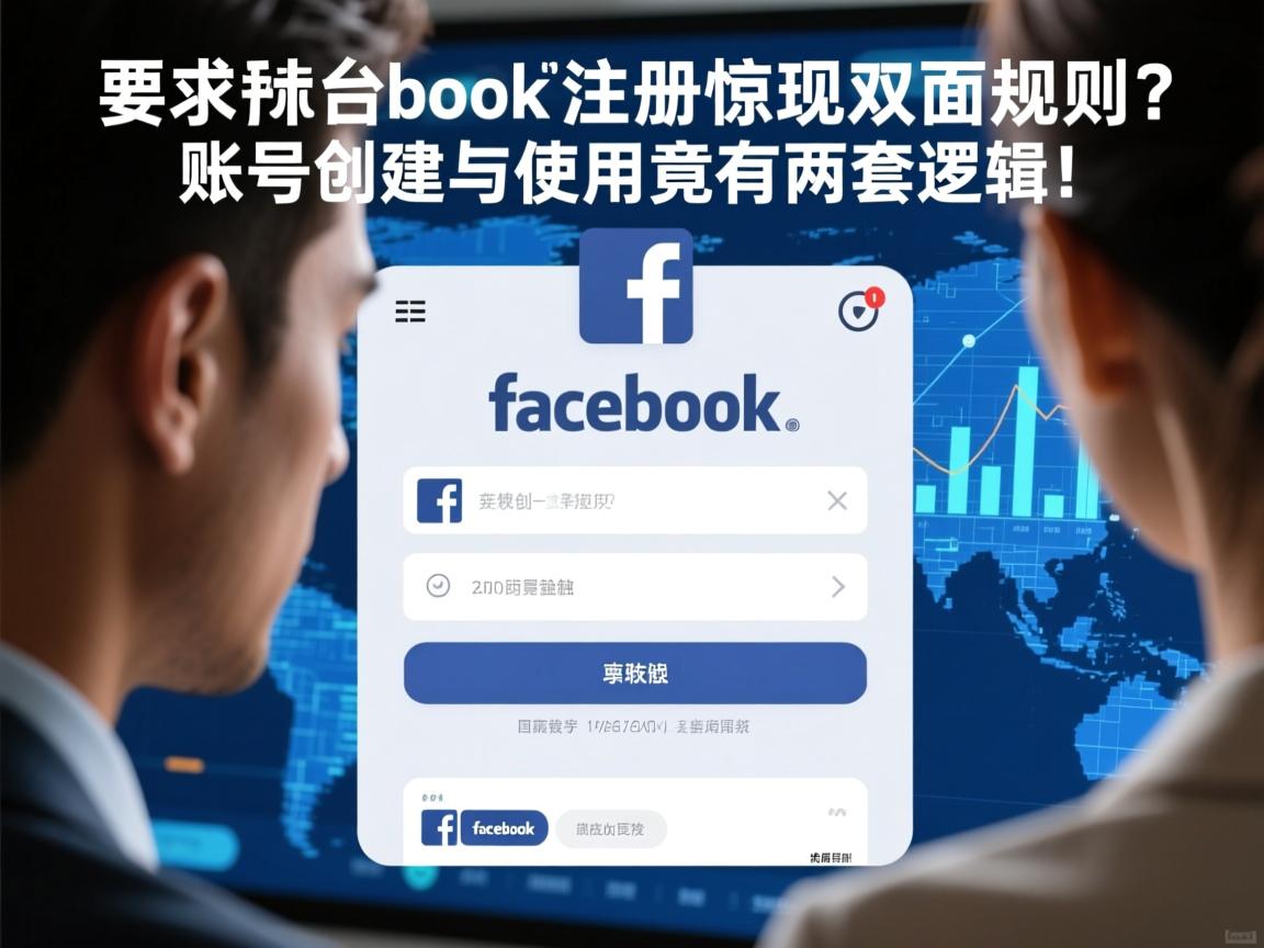 脸书注册惊现双面规则?账号创建与使用竟有两套逻辑!