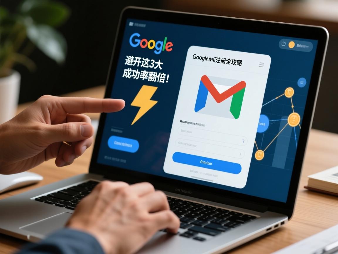 AI手把手教学,谷歌邮箱注册全攻略,避开这3大雷区成功率翻倍!