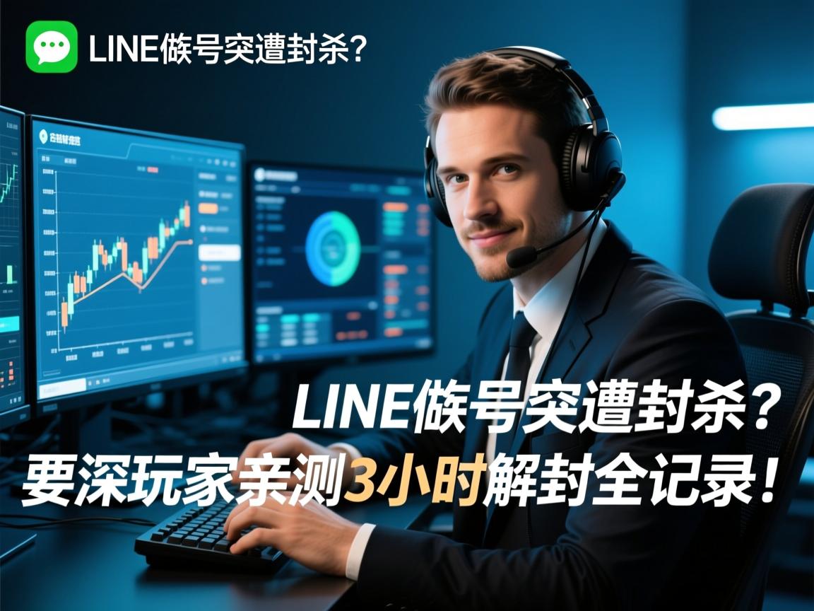 LINE账号突遭封杀？资深玩家亲测3小时解封全记录！
