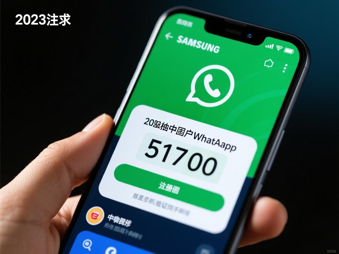 2023中国用户WhatsApp注册困局,三星手机收不到验证码的深层解密