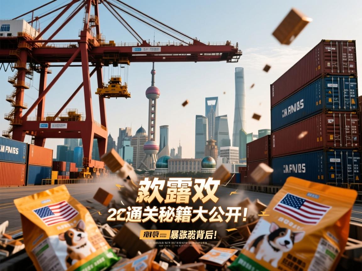 上海港美国宠物粮进口风云,暴涨暴跌背后,2024通关秘籍大公开!
