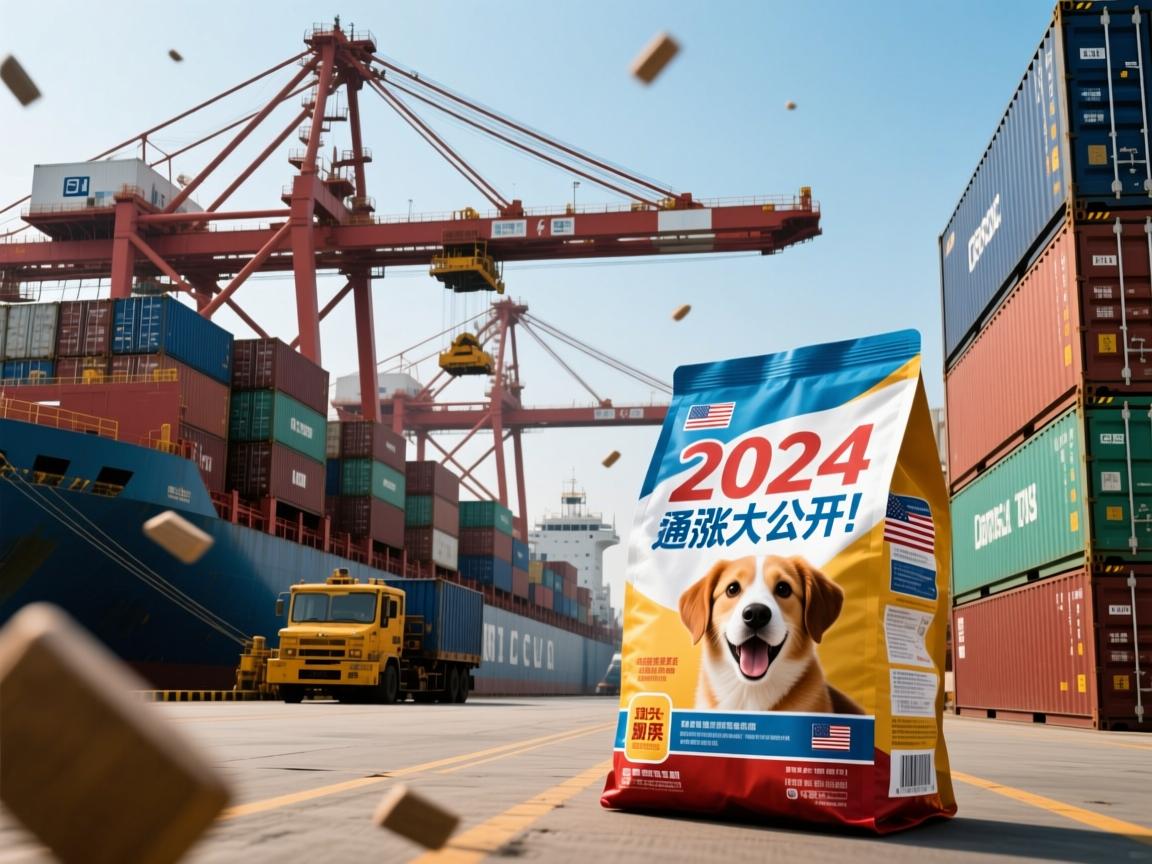 上海港美国宠物粮进口风云,暴涨暴跌背后,2024通关秘籍大公开!