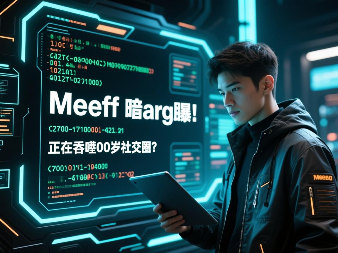 Meeff暗网交易曝光!这个神秘代码正在吞噬00后社交圈?