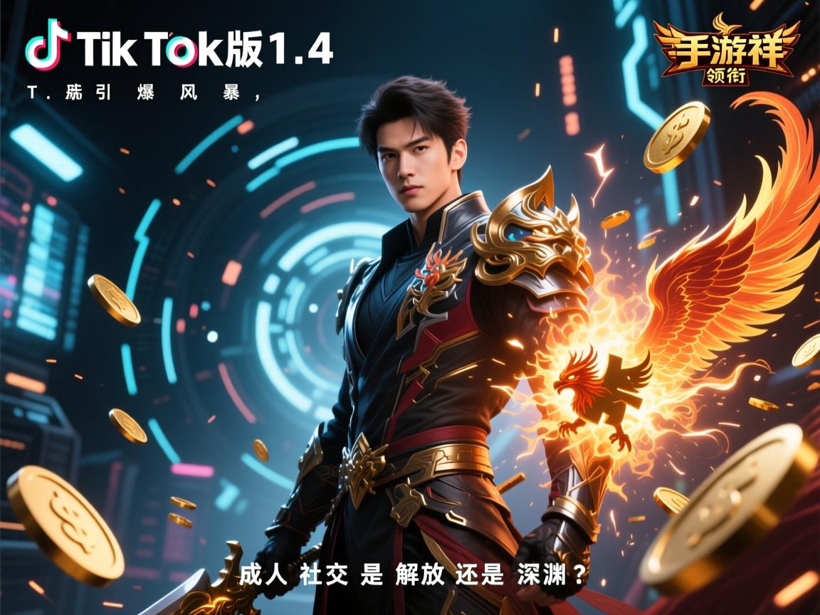 TikTok成年版1.4引爆风暴,新凤祥手游领衔,成人社交是解放还是深渊?