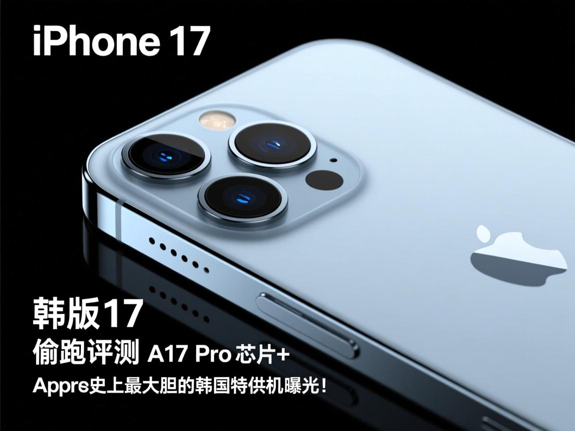iPhone 17韩版偷跑评测,A17 Pro芯片+无孔设计,苹果史上最大胆的韩国特供机曝光!