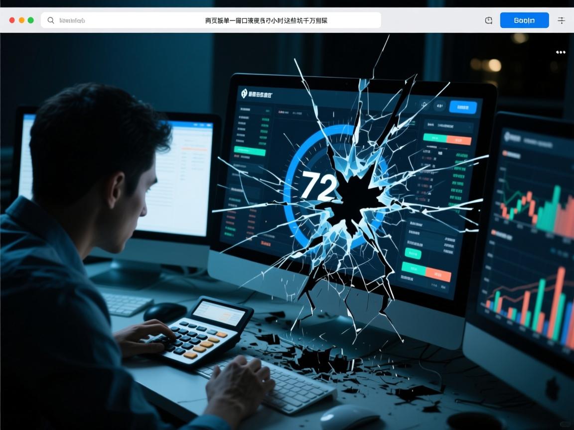 网页版单一窗口深夜崩溃!外贸会计亲述死亡72小时,这些坑千万别踩