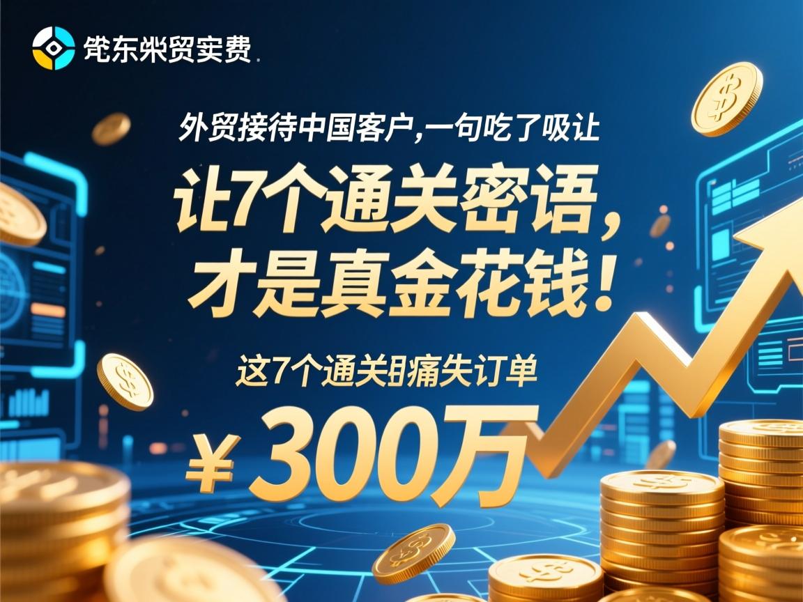 外贸接待中国客户,一句吃了吗让我痛失300万订单,这7个通关密语才是真金白银!