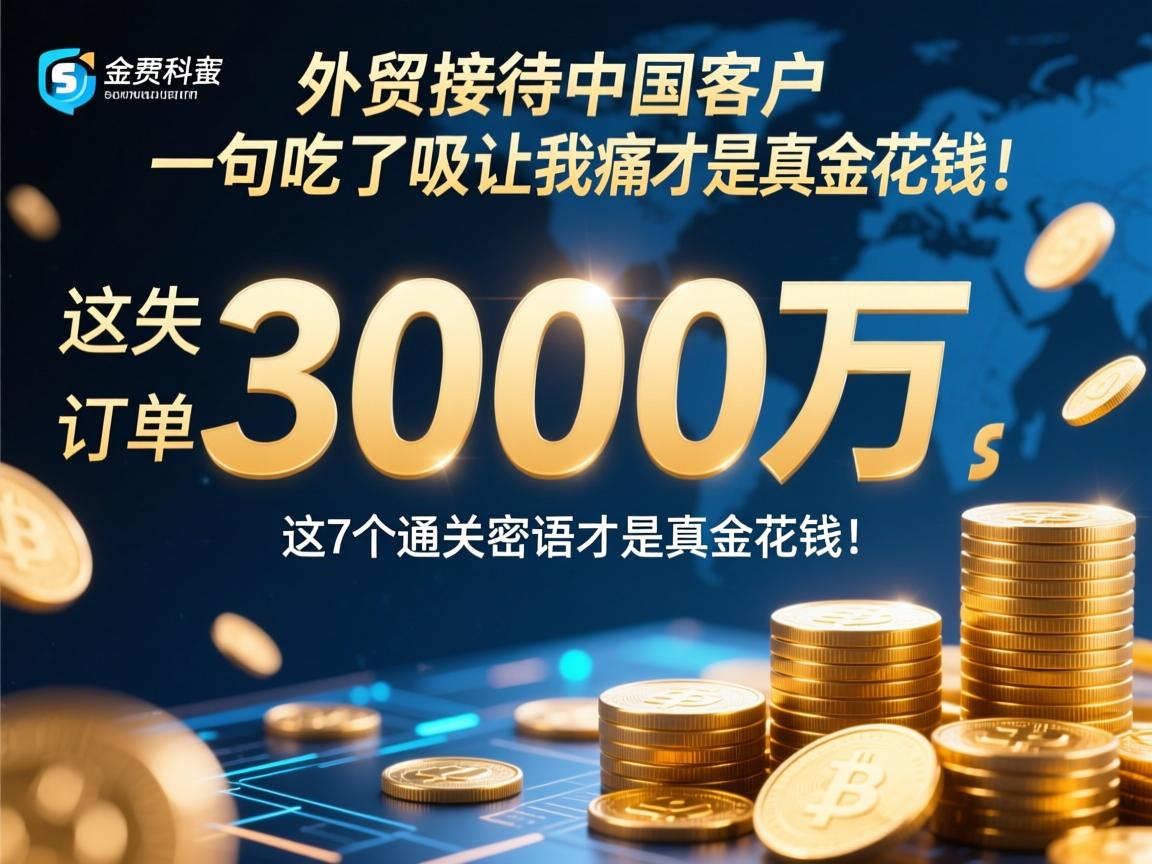 外贸接待中国客户,一句吃了吗让我痛失300万订单,这7个通关密语才是真金白银!