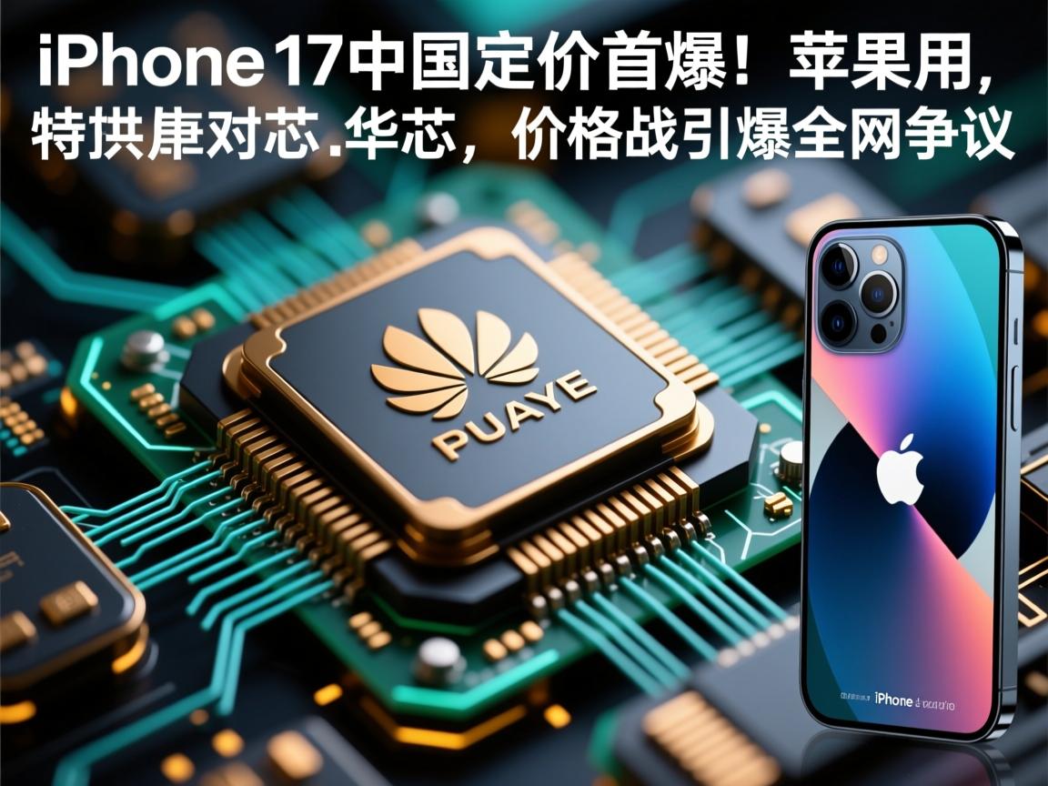 iPhone 17中国定价首曝!苹果用特供芯对抗华为,价格战引爆全网争议