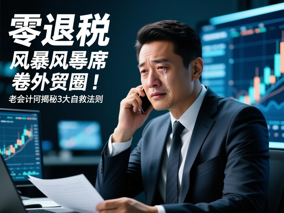 零退税风暴席卷外贸圈!老会计含泪揭秘3大自救法则