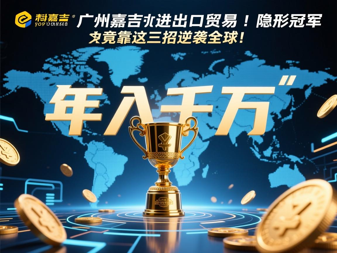 广州嘉吉进出口贸易,年入千万的隐形冠军,竟靠这三招逆袭全球!