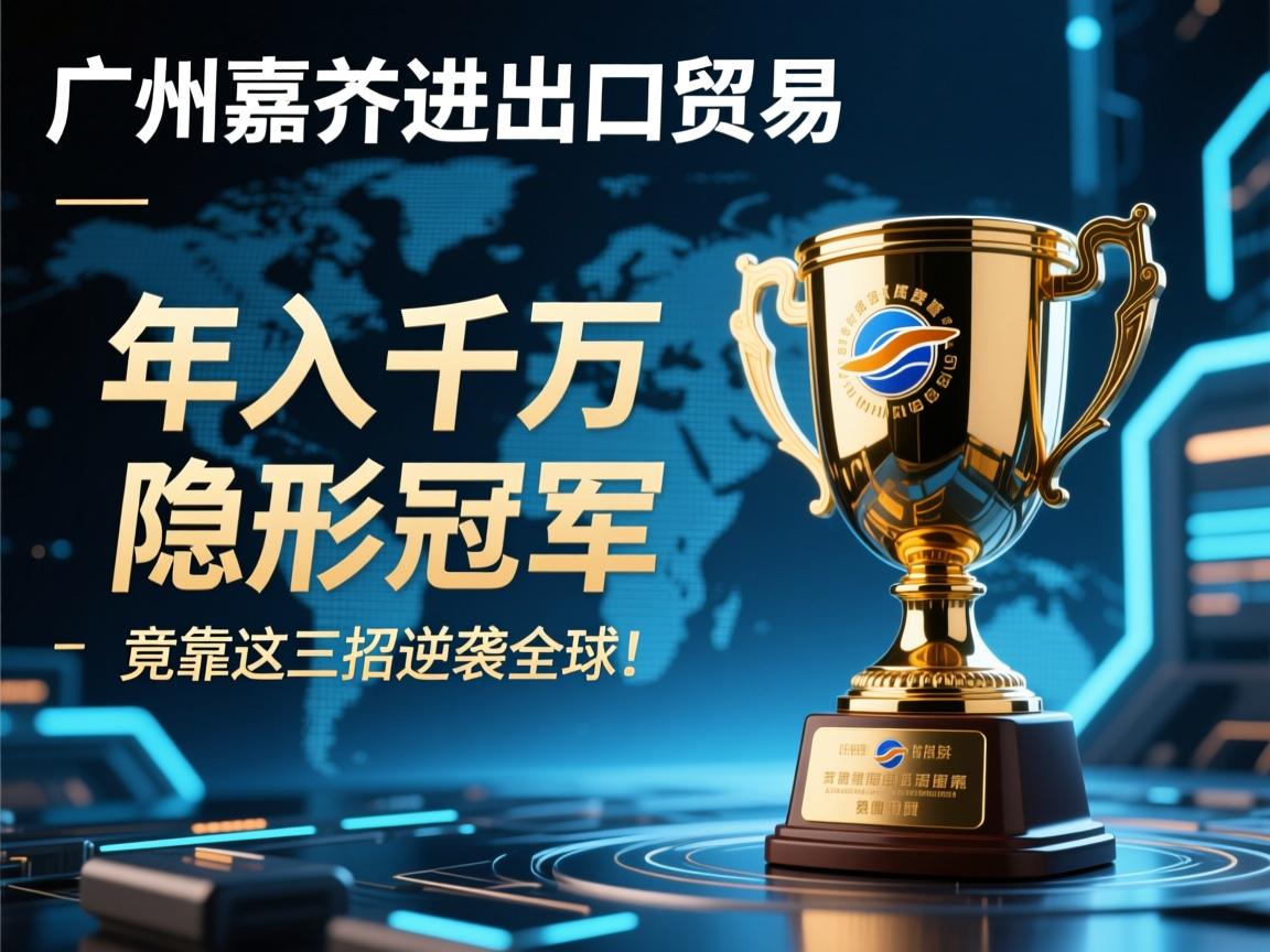 广州嘉吉进出口贸易,年入千万的隐形冠军,竟靠这三招逆袭全球!