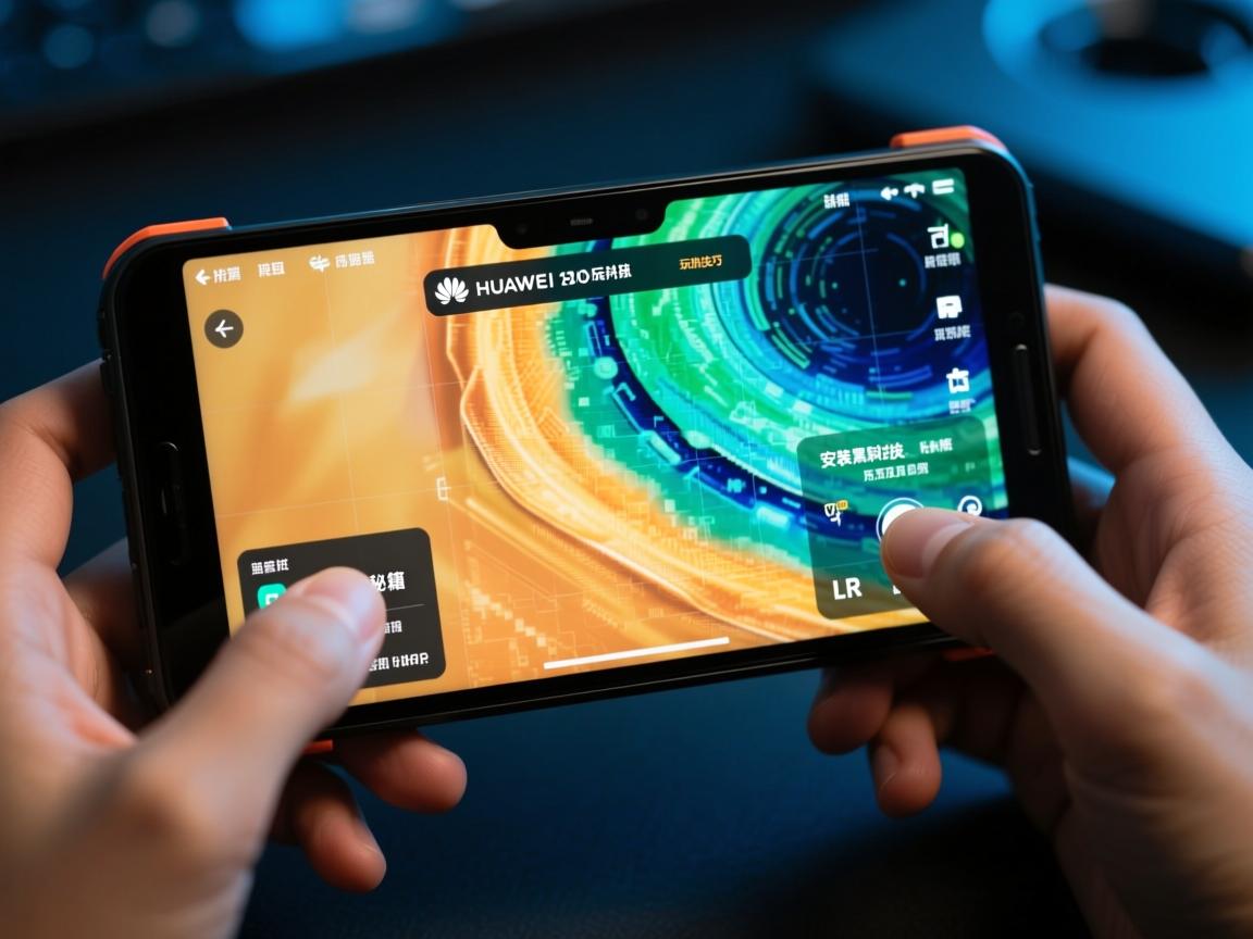 华为mate30玩机技巧 Line安装黑科技 LR键压枪秘籍