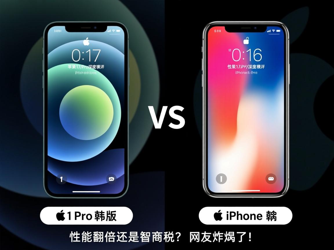 iPhone 17 Pro韩版 vs iPhone 16,苹果17/18款Pro深度横评,性能翻倍还是智商税?网友炸锅了!