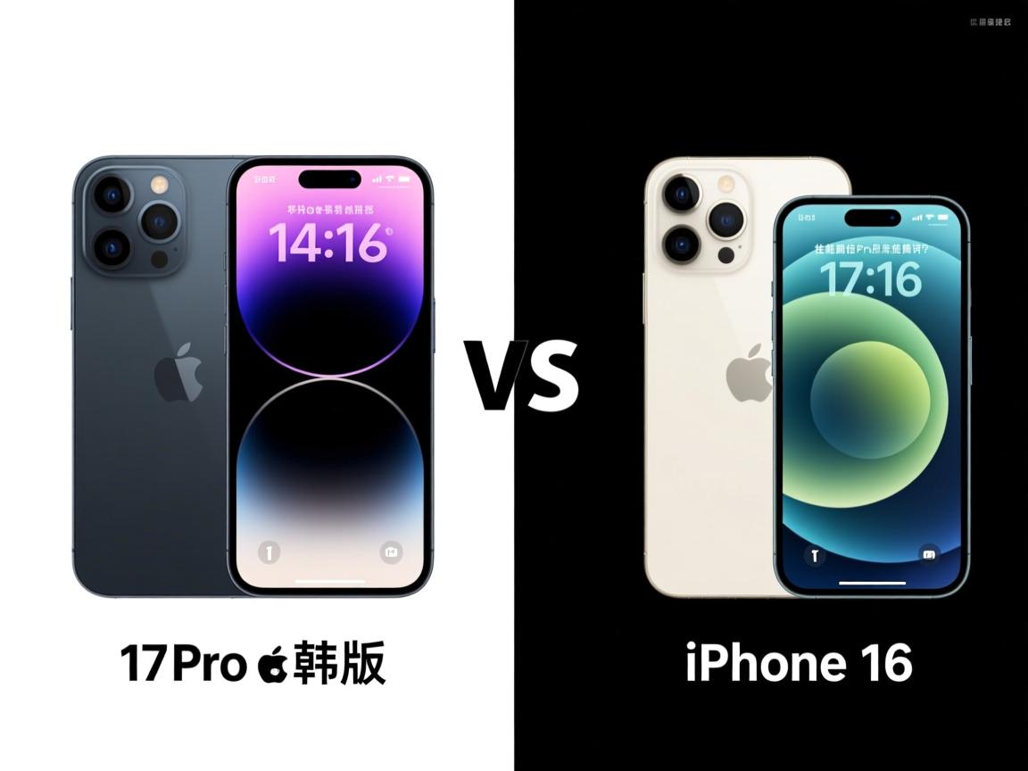 iPhone 17 Pro韩版 vs iPhone 16,苹果17/18款Pro深度横评,性能翻倍还是智商税?网友炸锅了!