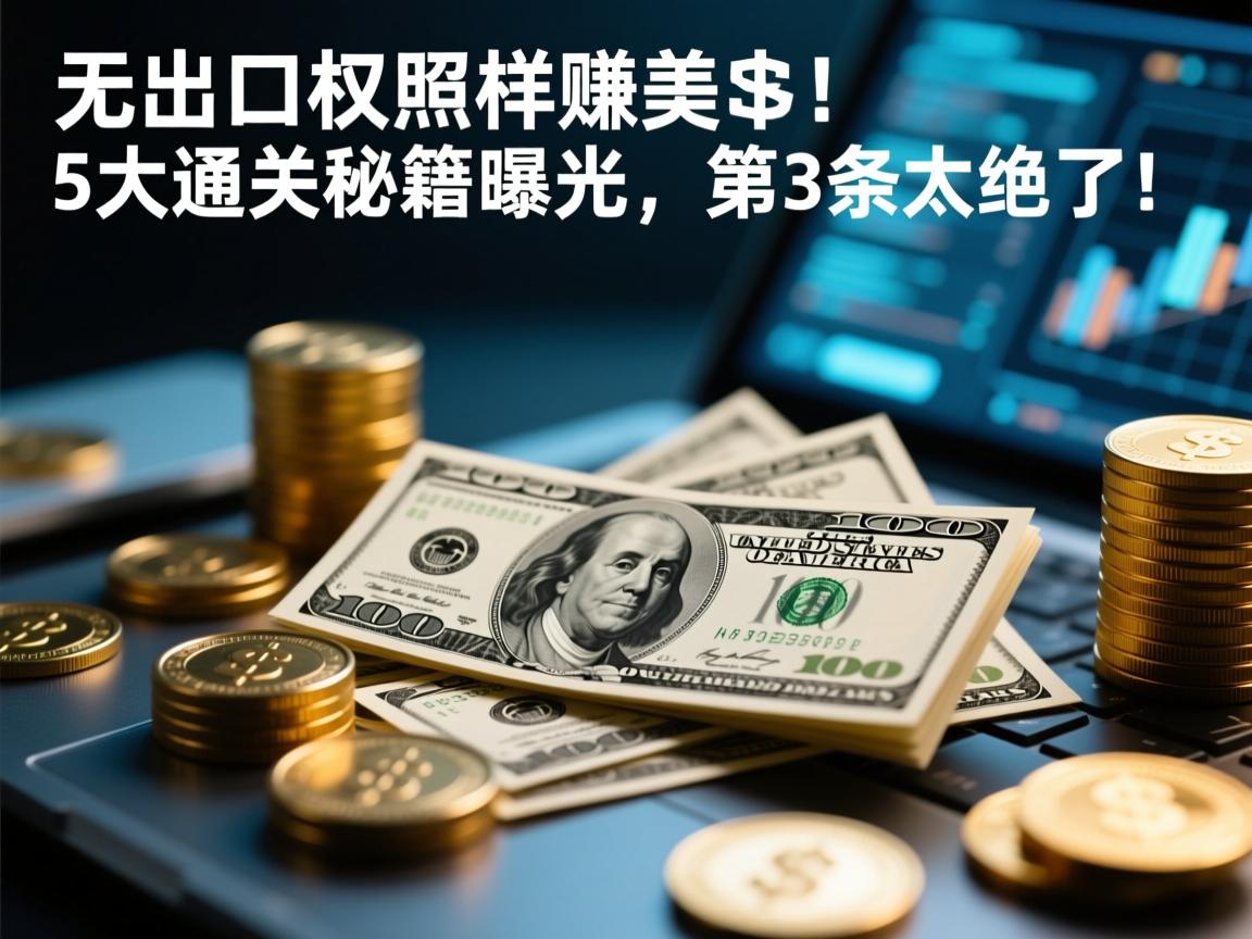 无出口权照样赚美金！5大通关秘籍曝光，第3条太绝了！