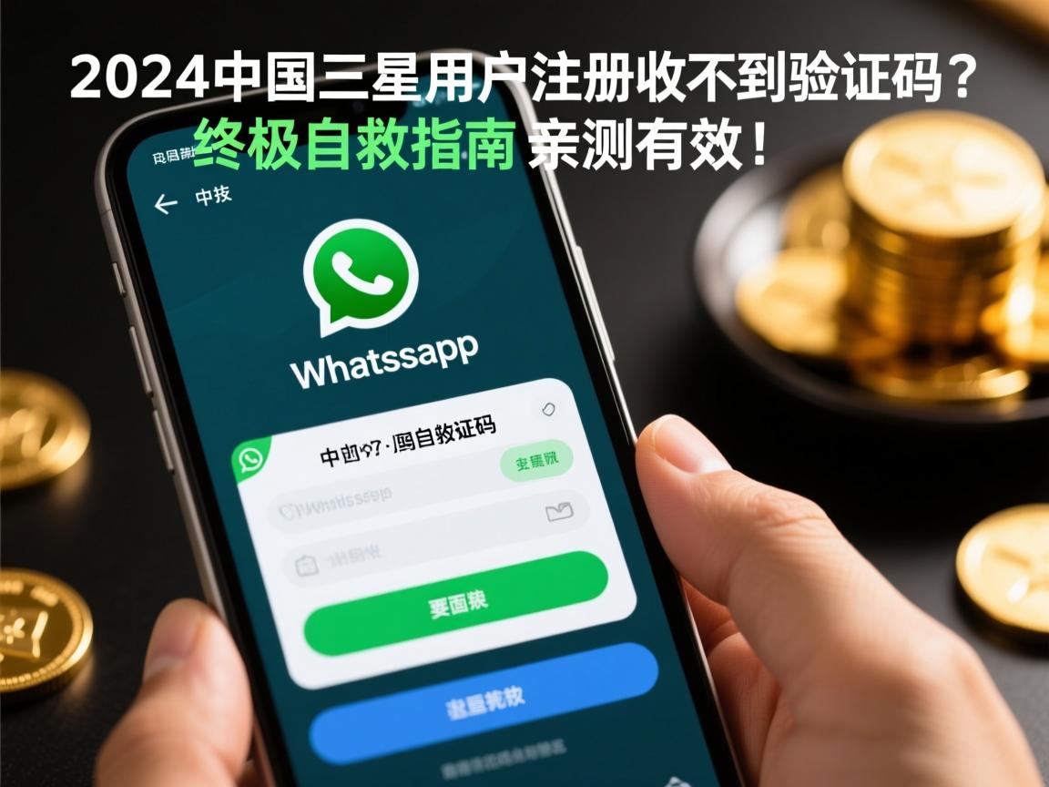 2024中国三星用户WhatsApp注册收不到验证码？终极自救指南，亲测有效！