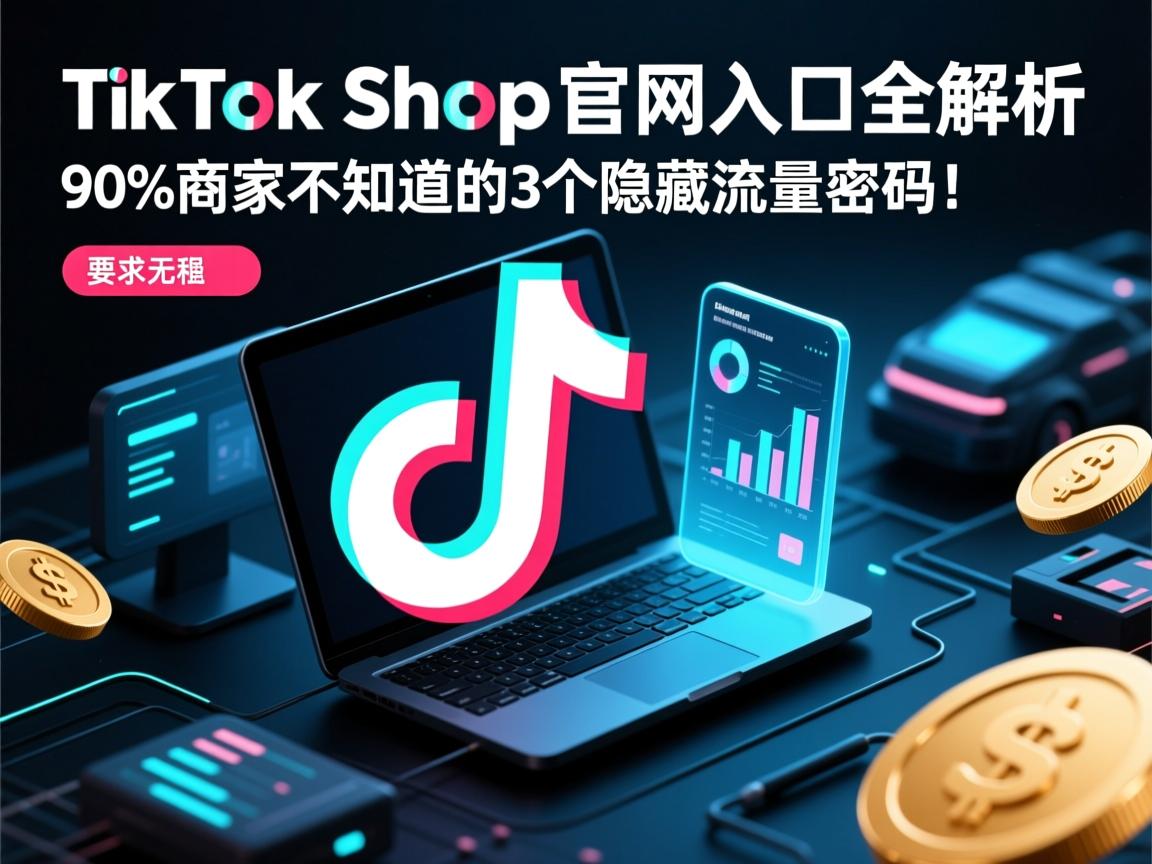 TikTok Shop官网入口全解析，90%商家不知道的3个隐藏流量密码！