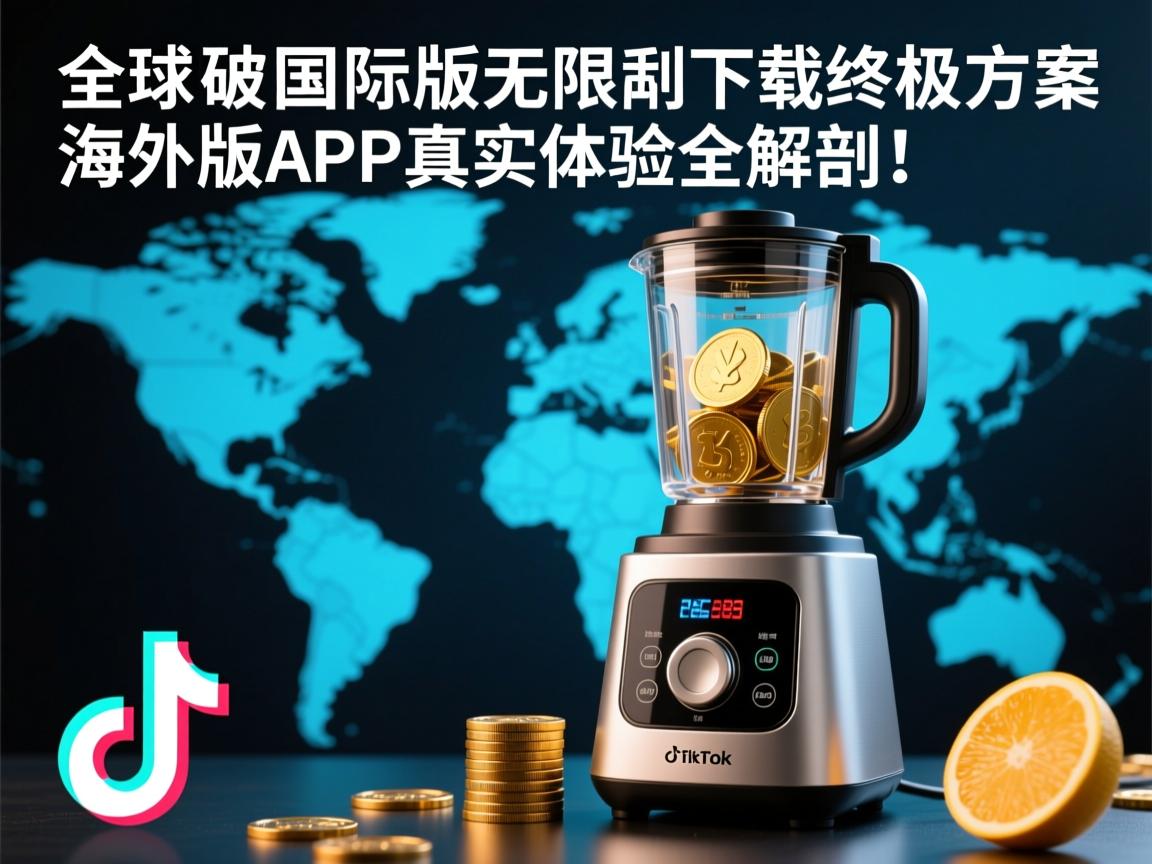 全球破壁指南,TikTok国际版无限制下载终极方案,海外版APP真实体验全解剖!