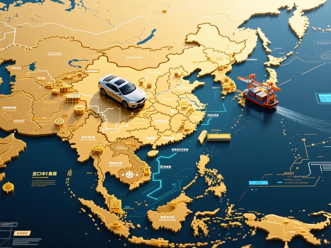 进口车通关地图,除了天津港,这些黄金口岸同样值得关注!