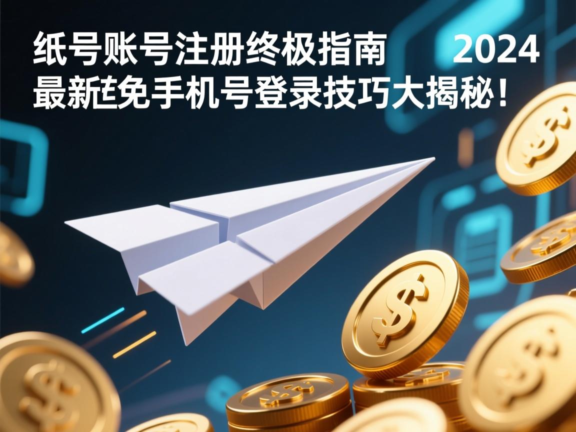 纸飞机账号注册终极指南,2024最新免手机号登录技巧大揭秘!