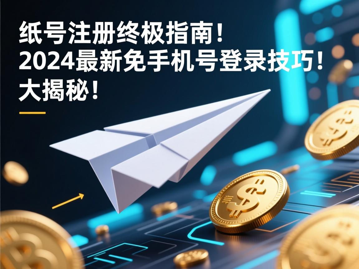 纸飞机账号注册终极指南,2024最新免手机号登录技巧大揭秘!