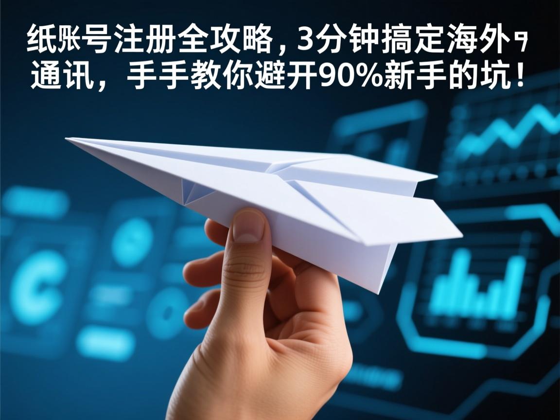 纸飞机账号注册全攻略,3分钟搞定海外通讯,手把手教你避开90%新手的坑!