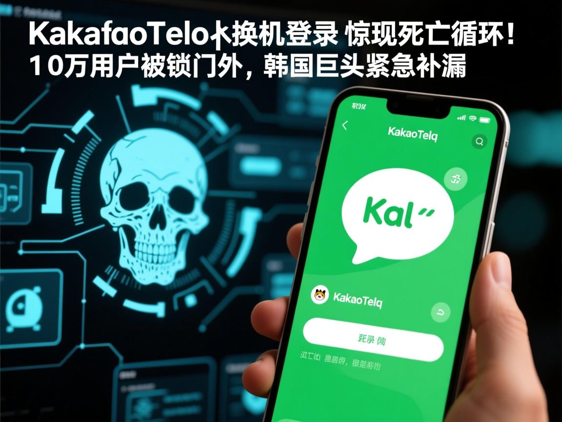 KakaoTalk换机登录惊现死亡循环!10万用户被锁门外,韩国巨头紧急补漏