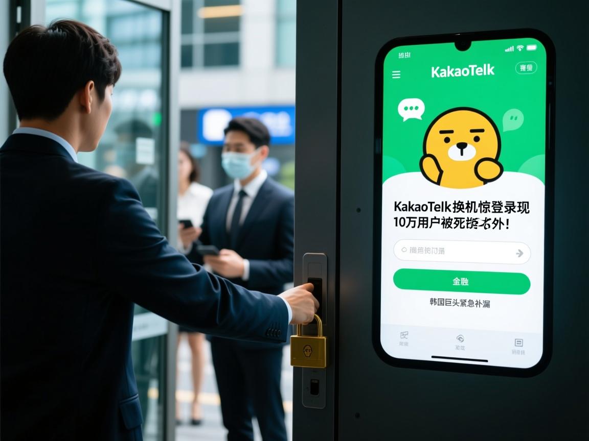 KakaoTalk换机登录惊现死亡循环!10万用户被锁门外,韩国巨头紧急补漏