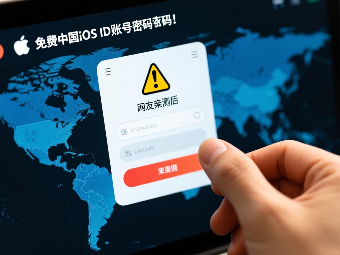🔍免费中国iOS ID账号密码大揭秘！网友亲测后竟收到苹果警告邮件.
