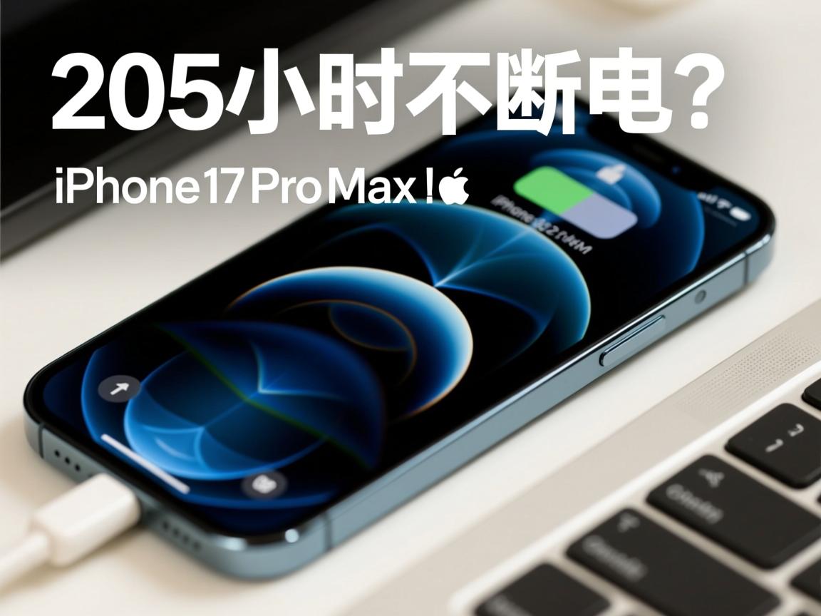 205小时不断电?iPhone 17 Pro Max续航实测打脸苹果官网!